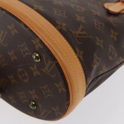 Louis Vuitton LOUIS VUITTON Monogram Bucket PM Shoulder Bag M42238 LV Authentic am9732