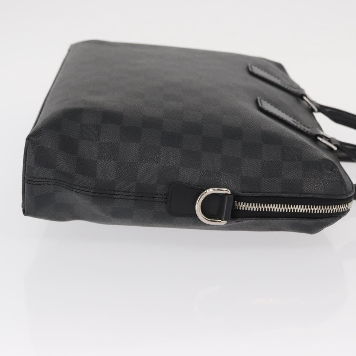 Louis Vuitton LOUIS VUITTON Damier Graphite Porte Documents Jules Bag 2way N48224 Authentic ka1086