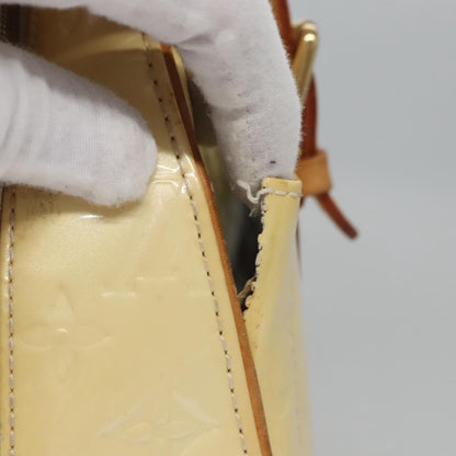 Louis Vuitton LOUIS VUITTON Monogram Vernis Summit Drive Hand Bag Perle M93514 LV Authentic EC278