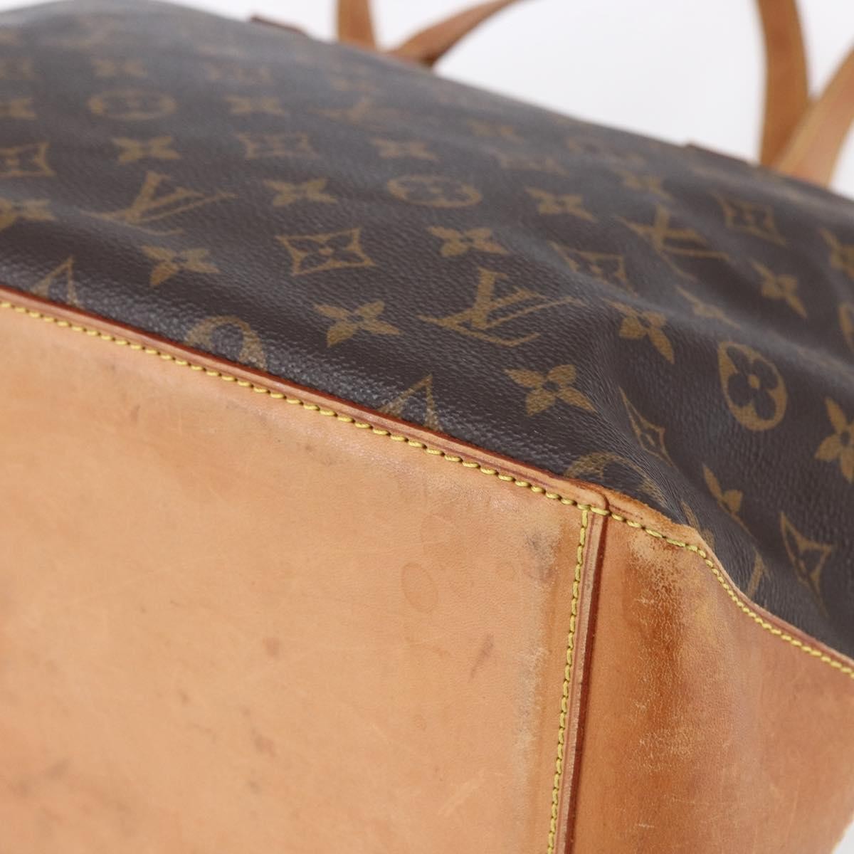 Louis Vuitton LOUIS VUITTON Monogram Cabas Mezzo Tote Bag M51151 LV Authentic ep12039