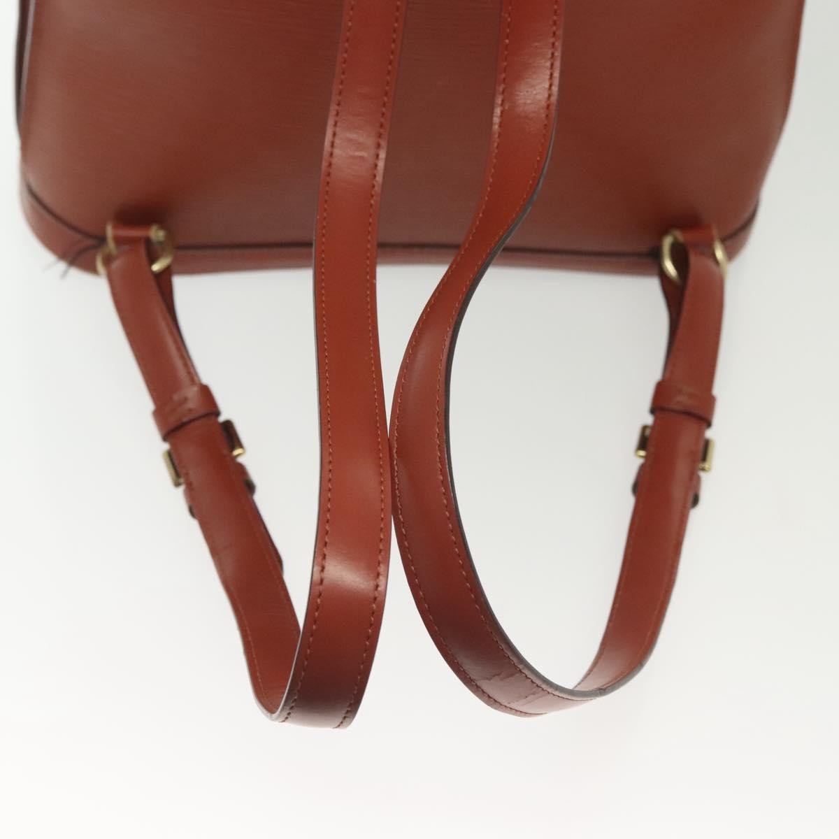 Louis Vuitton LOUIS VUITTON Epi Coblanc Shoulder Bag Brown M52293 LV Authentic BA4973