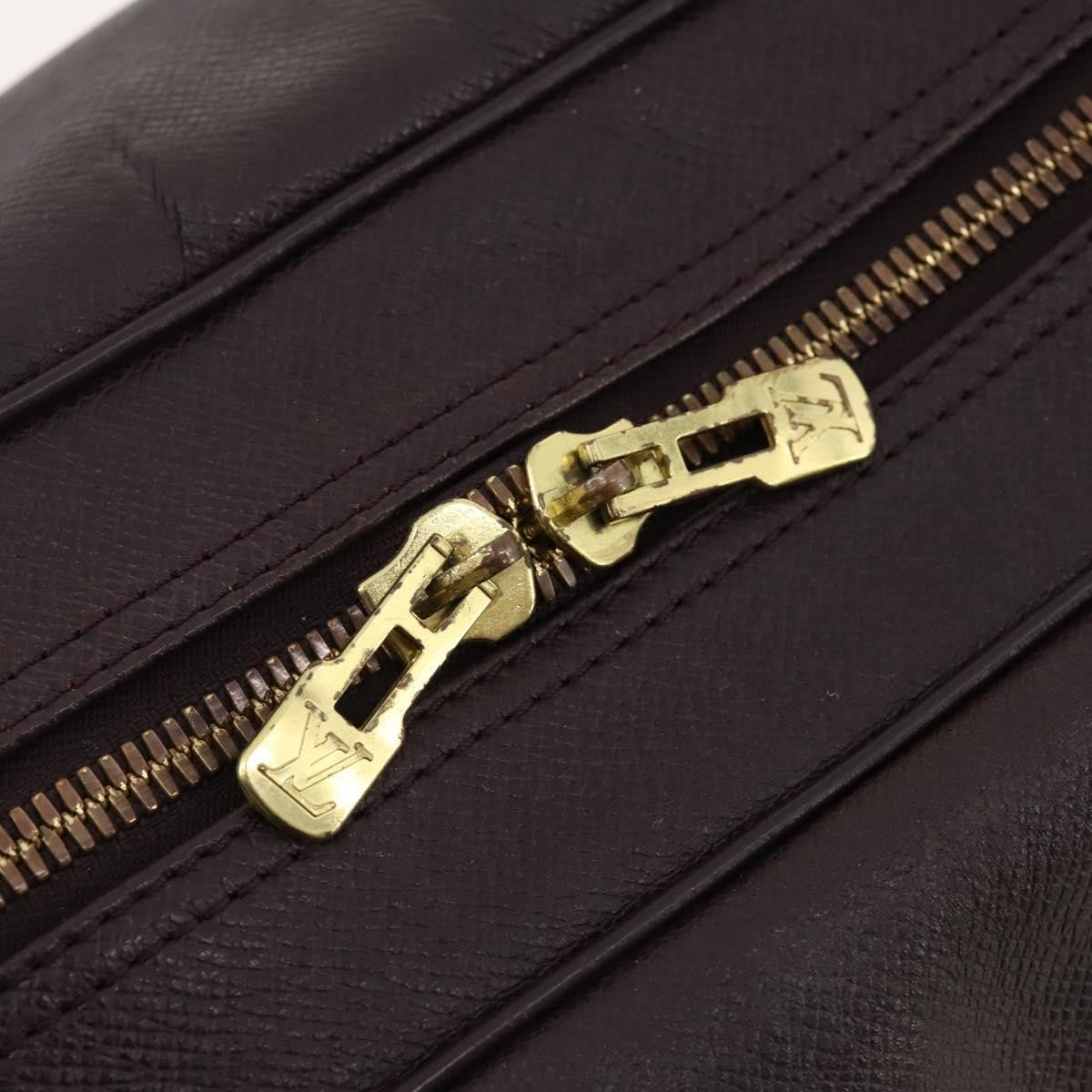 Louis Vuitton LOUIS VUITTON Taiga Kendall PM Boston Bag Acajou M30126 LV Authentic hk3661