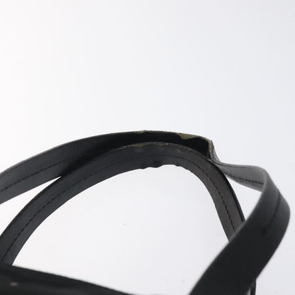 Prada PRADA Hand Bag Nylon Black Silver Authentic 118193