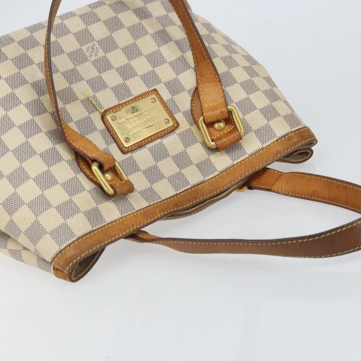 Louis Vuitton LOUIS VUITTON Damier Azur Hampstead PM Tote Bag N51207 LV Authentic 162093