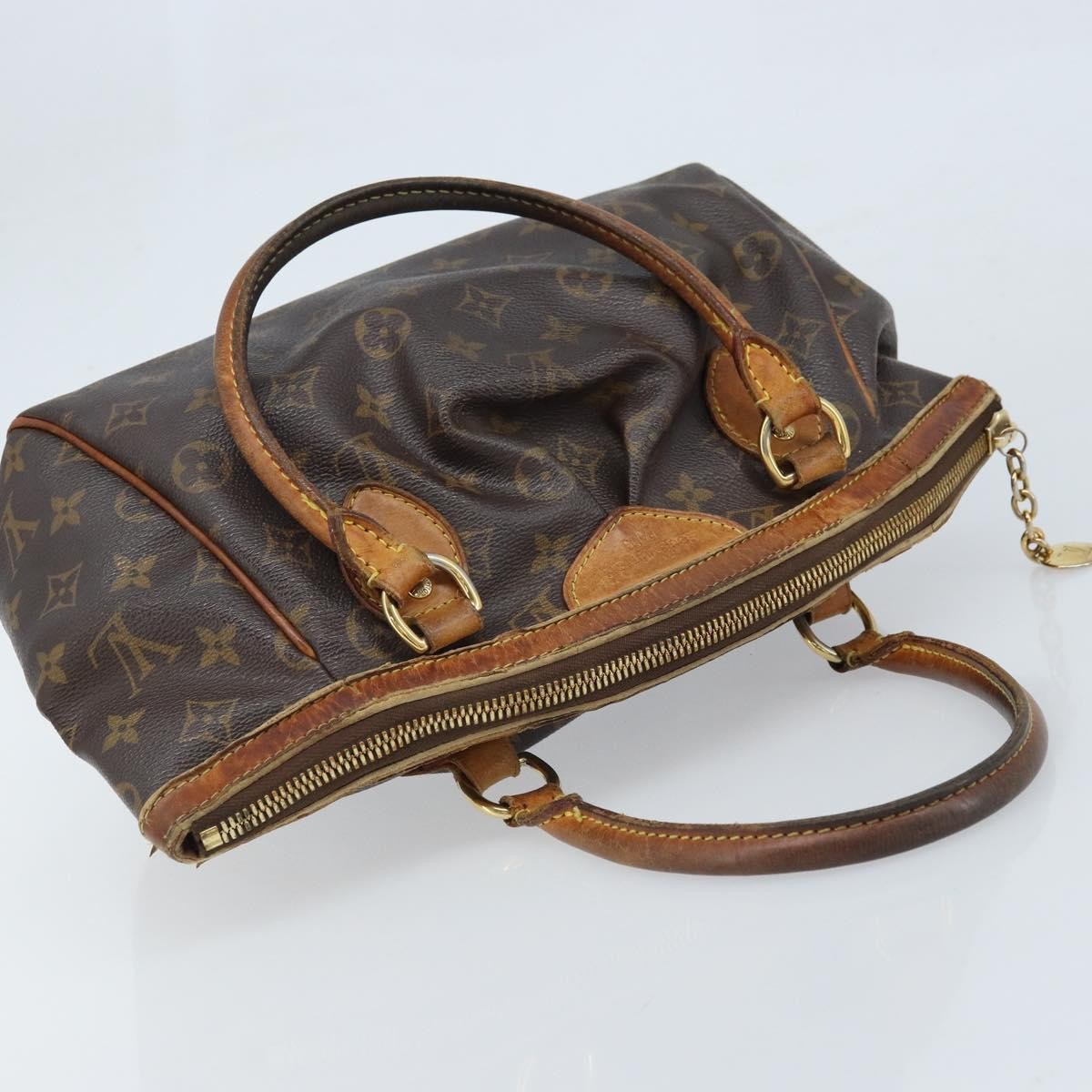 Louis Vuitton LOUIS VUITTON Monogram Tivoli PM Hand Bag M40143 LV Authentic LNZ153