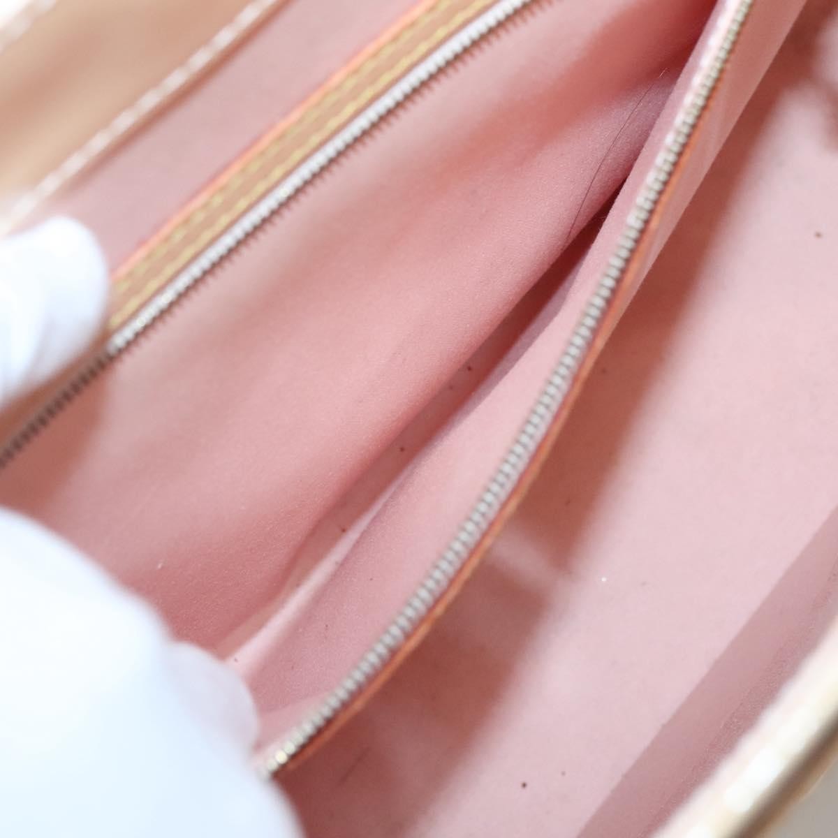 Louis Vuitton LOUIS VUITTON Vernis Biscayne Bay GM Bag Marshmallow Pink M91284 LV Authentic 118449