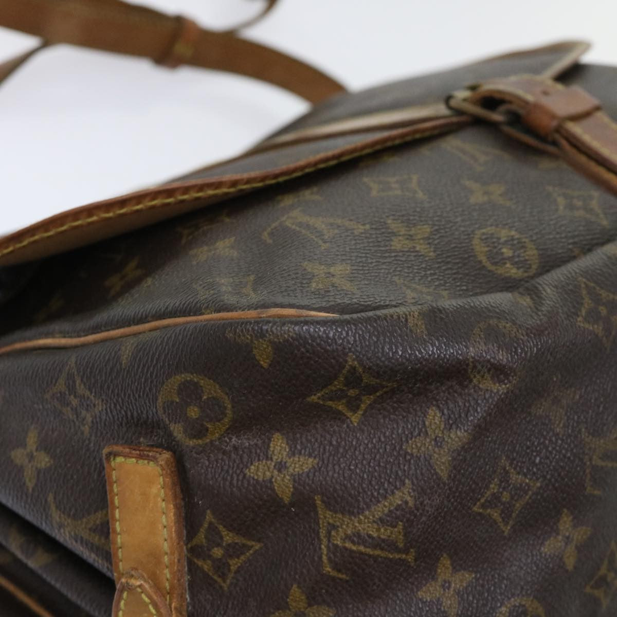 Louis Vuitton LOUIS VUITTON Monogram Saumur 35 Shoulder Bag M42254 LV Authentic th3916