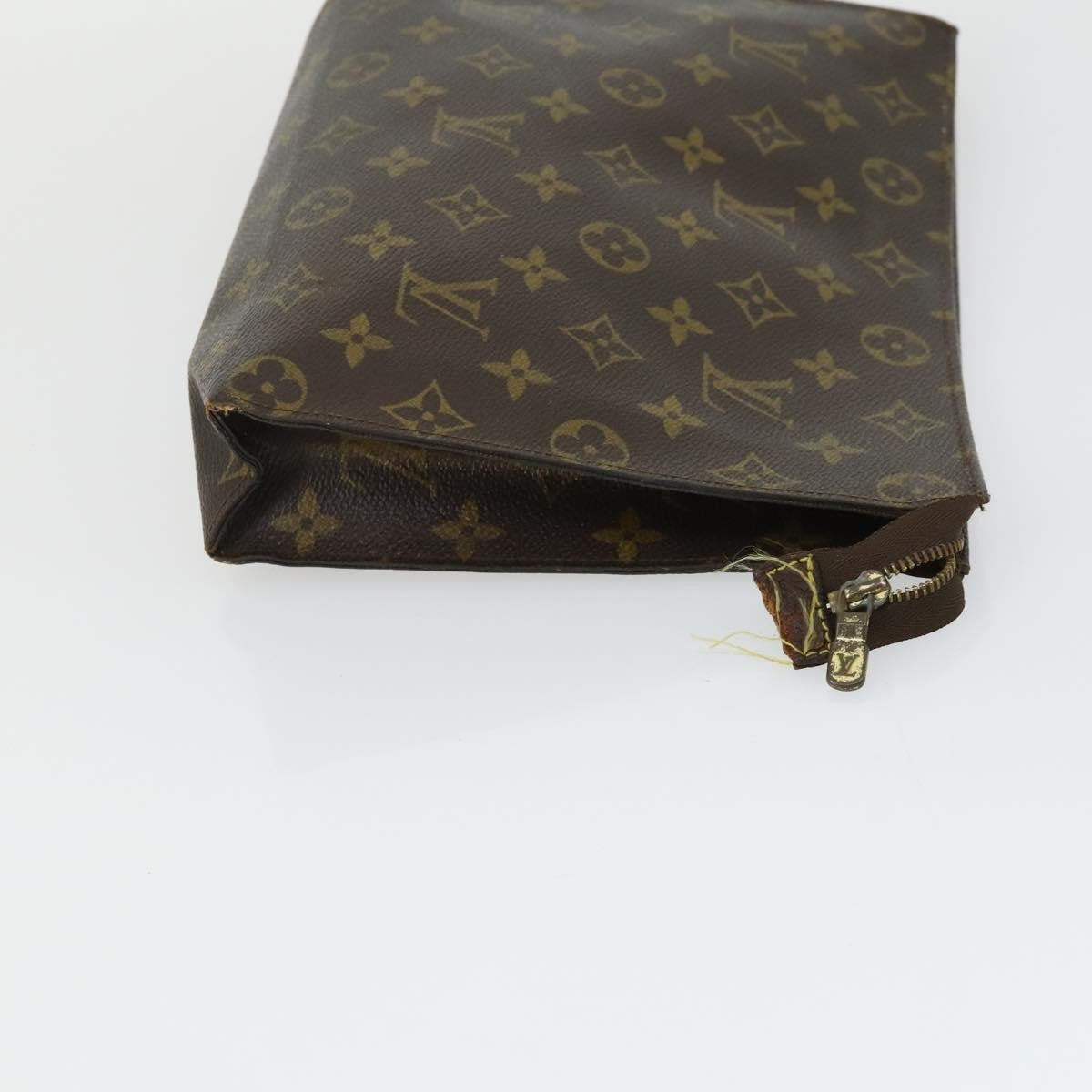 Louis Vuitton LOUIS VUITTON Monogram Clutch Bag 3 Set LV Authentic bs33347