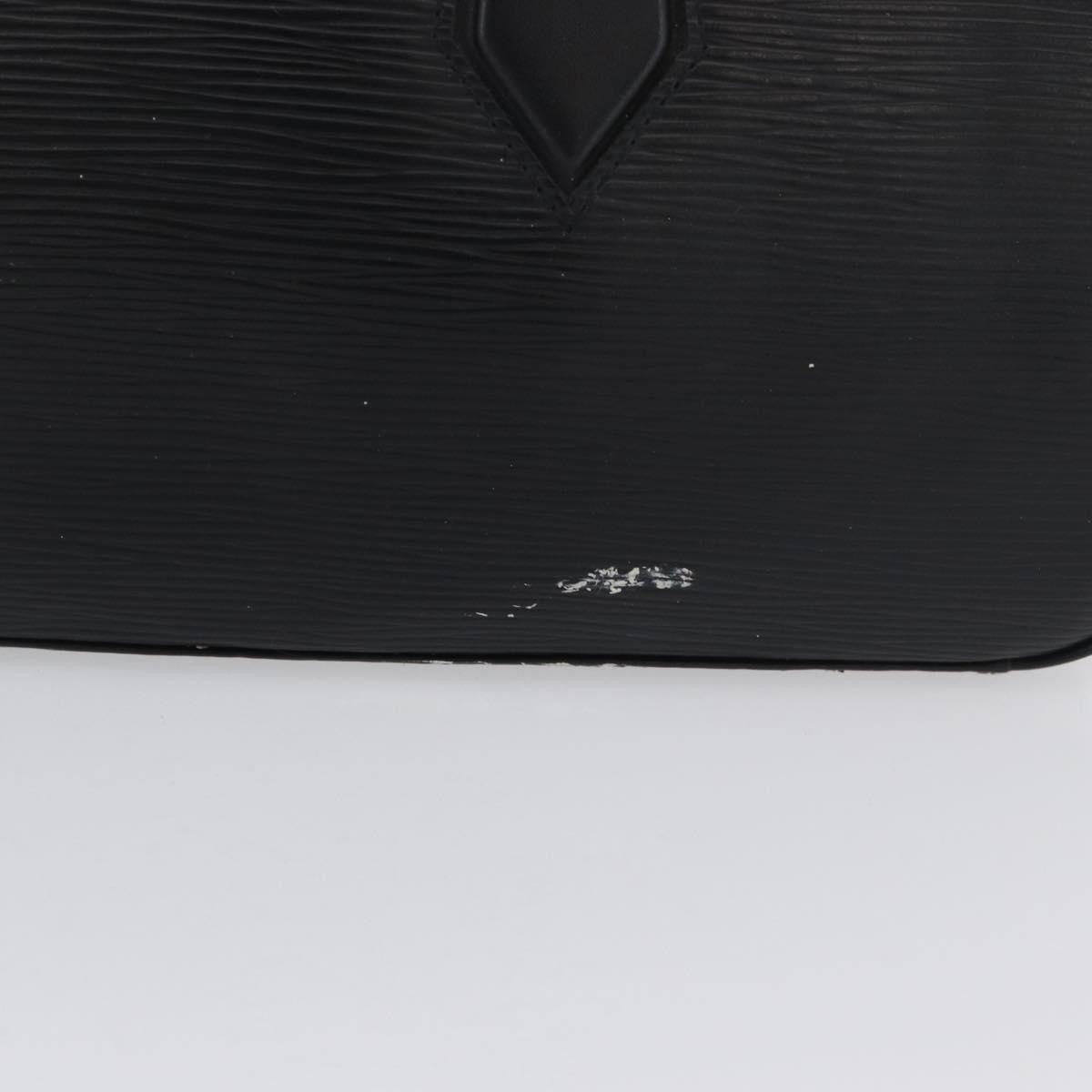 Louis Vuitton LOUIS VUITTON Epi jasmine Hand Bag Black M52852 LV Authentic AMZ065