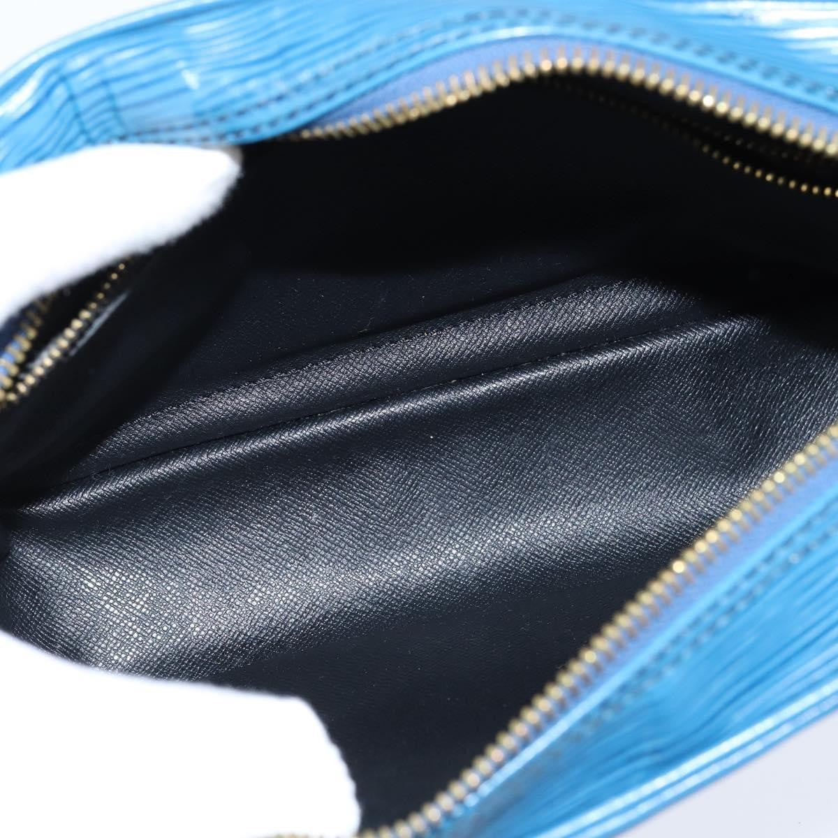 Louis Vuitton LOUIS VUITTON Epi Trocadero 23 Shoulder Bag Blue M52305 LV Authentic 150255