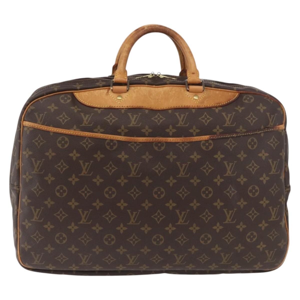 Louis Vuitton LOUIS VUITTON Monogram Alize 24H Boston Bag M41399 LV Authentic 142638