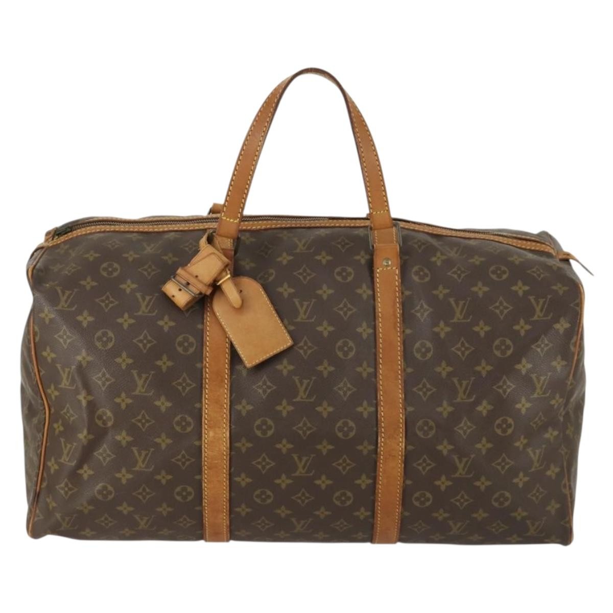 Louis Vuitton LOUIS VUITTON Monogram Sac Souple 55 Boston Bag M41622 LV Authentic 159650