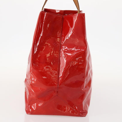 Louis Vuitton LOUIS VUITTON Monogram Vernis Reade GM Tote Bag Rouge M91084 LV Authentic ARZ211