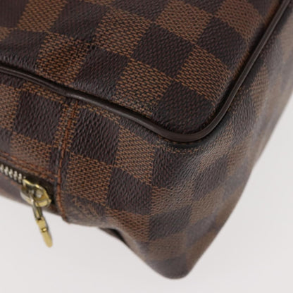 Louis Vuitton LOUIS VUITTON Damier Ebene Trousse Toilette25 Clutch Bag N47624 LV Authentic 151153