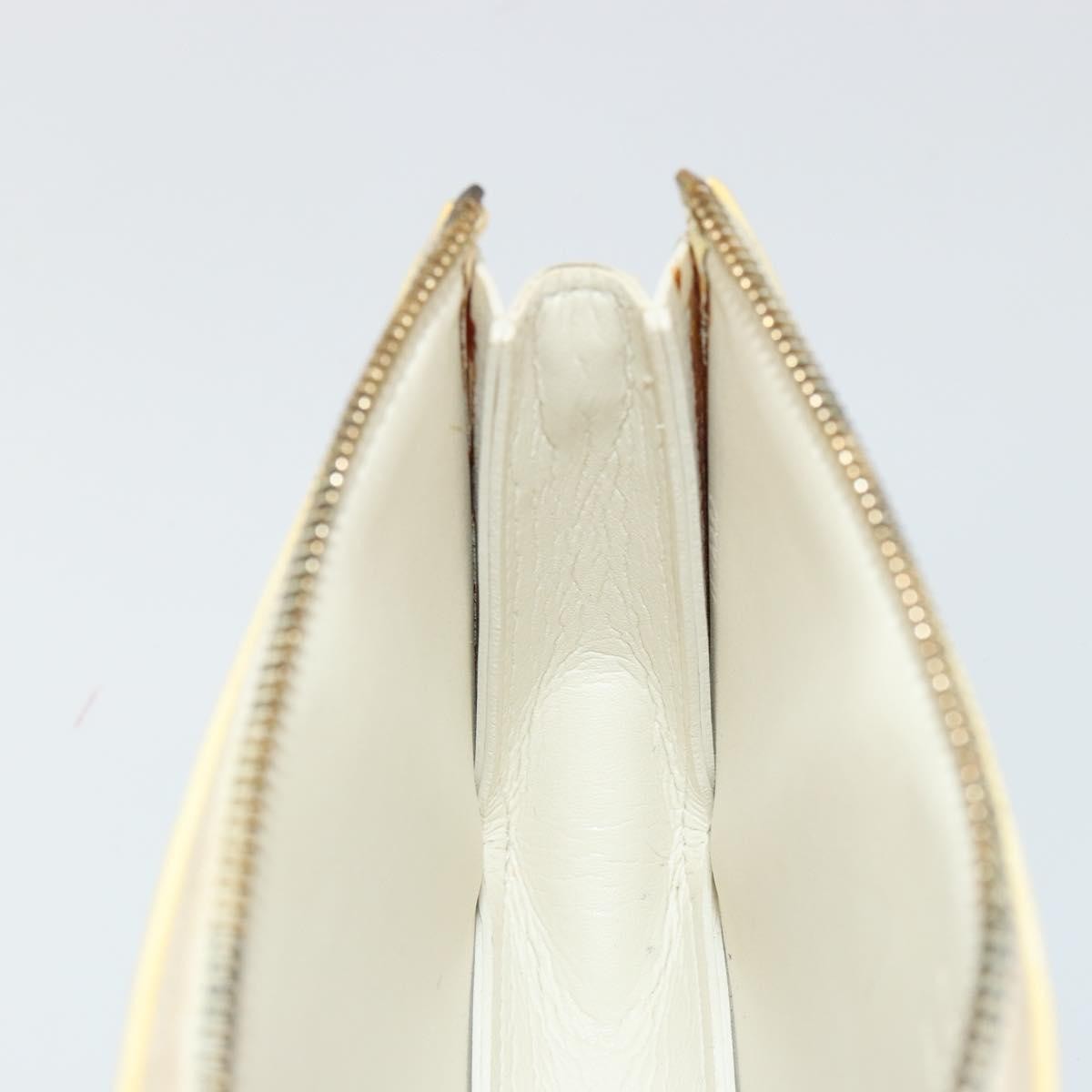 Louis Vuitton LOUIS VUITTON Monogram Vernis Lexington Pouch Beige M91010 LV Authentic mr2421 Bag