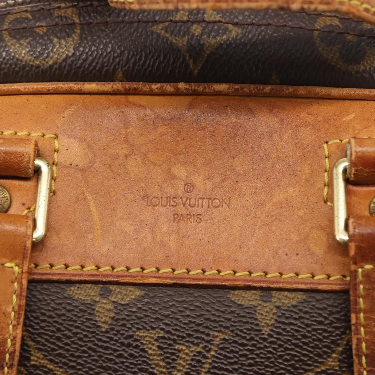 Louis Vuitton LOUIS VUITTON Monogram Excursion Hand Bag M41450 LV Authentic ka1484