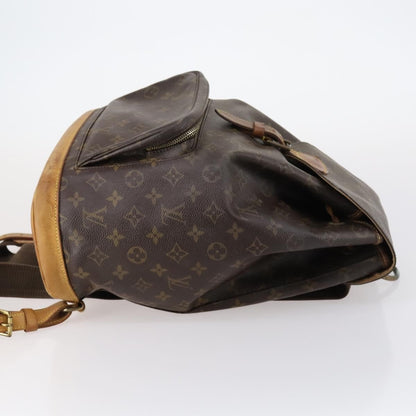 Louis Vuitton LOUIS VUITTON Monogram Montsouris GM Backpack M51135 LV Authentic 147334 Bag