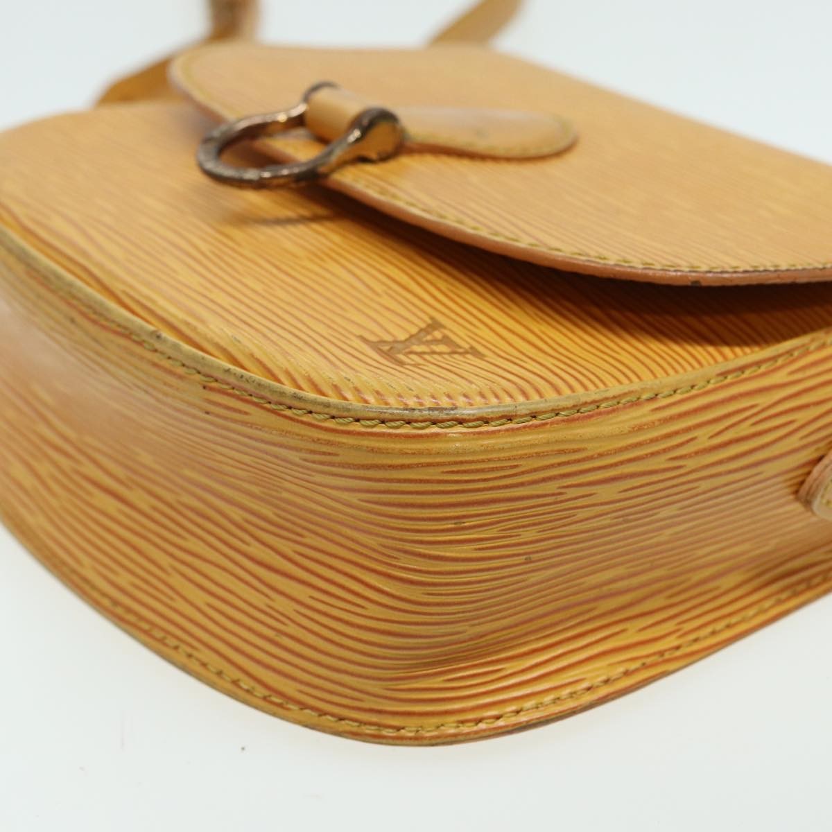 Louis Vuitton LOUIS VUITTON Epi Saint Cloud PM Shoulder Bag Yellow M52219 LV Authentic 83031