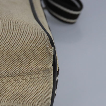 Burberry BURBERRY Shoulder Bag Canvas Beige Authentic ti2263