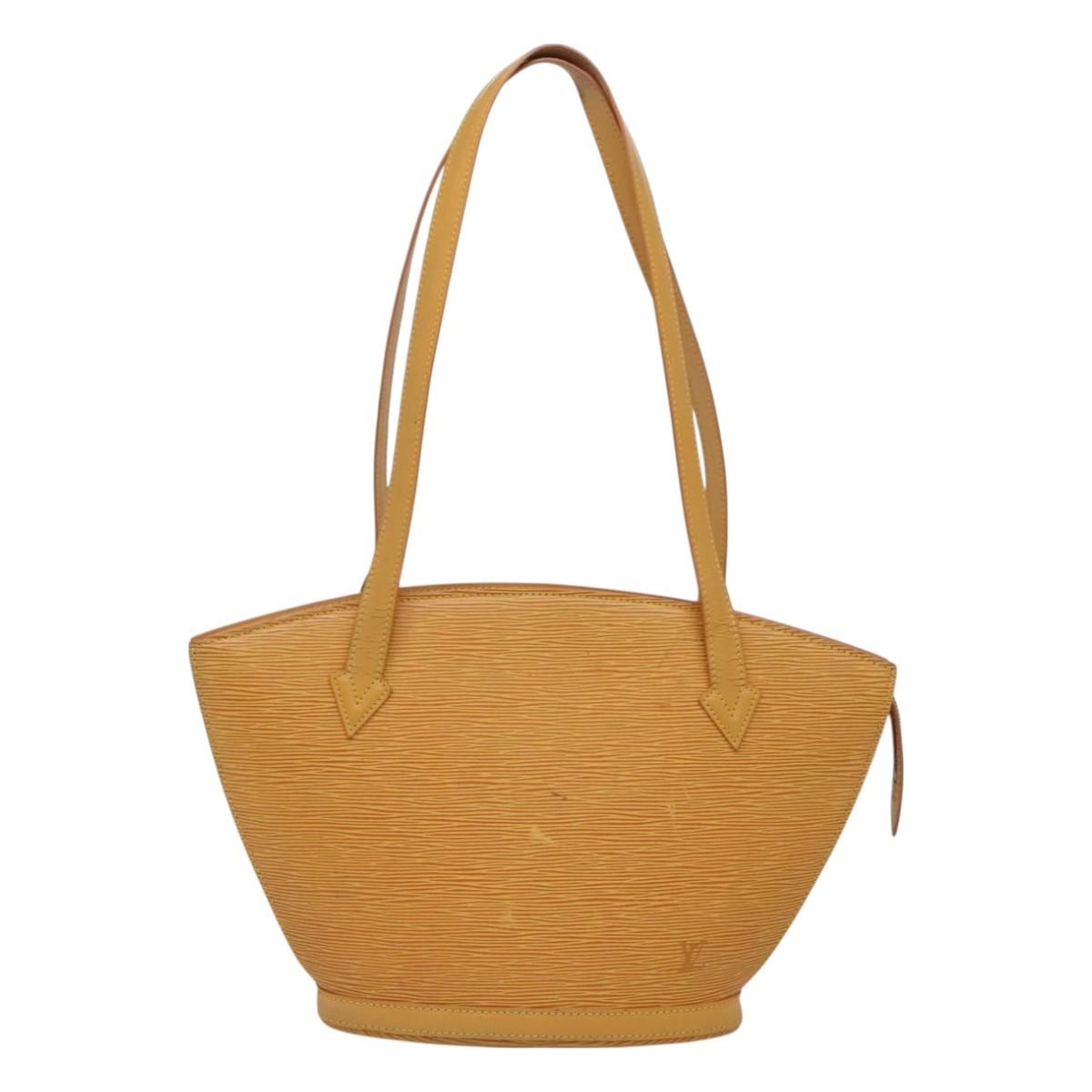 Louis Vuitton LOUIS VUITTON Epi Saint Jacques Poignees Long Bag Yellow M52339 LV Authentic BA2562