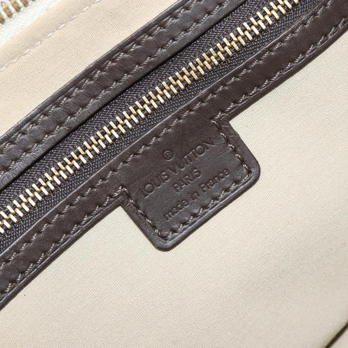 Louis Vuitton LOUIS VUITTON Monogram Mini Alma Ron Hand Bag Khaki M92206 LV Authentic 158341