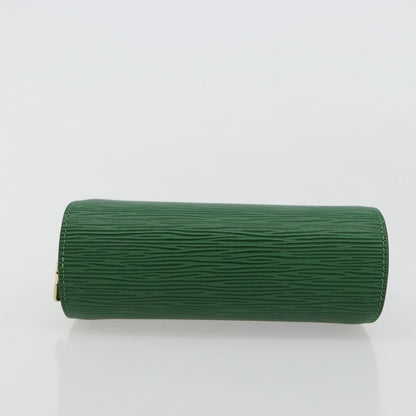 Louis Vuitton LOUIS VUITTON Epi Dauphine PM Cosmetic Pouch Green M48444 LV Authentic BA12760 Bag
