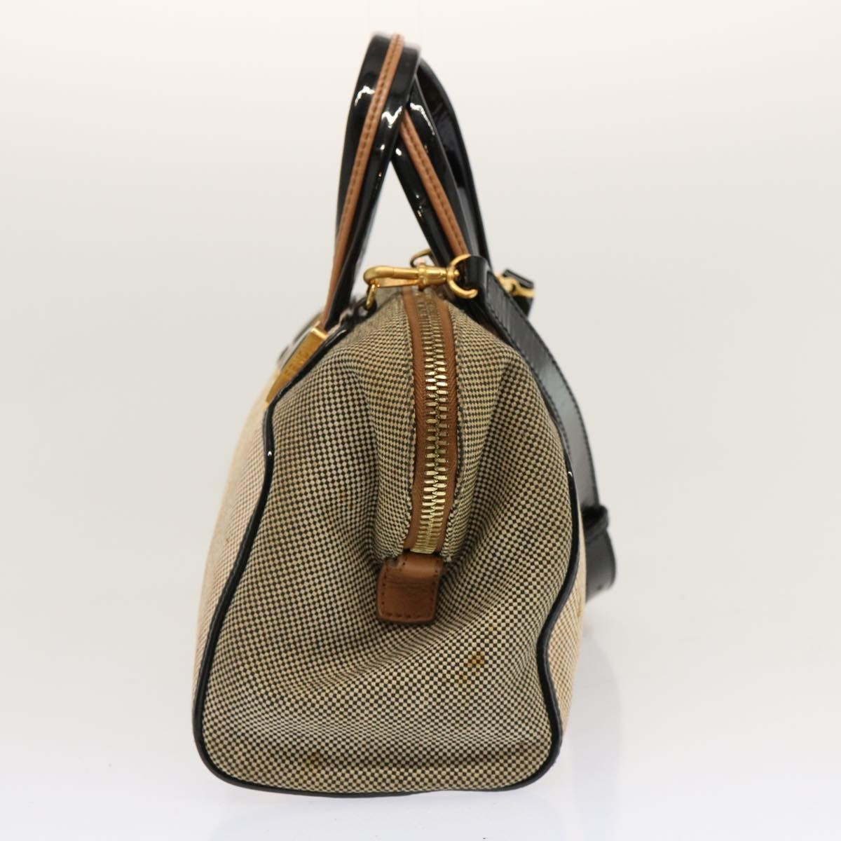 Fendi FENDI Hand Bag Canvas 2way Beige Authentic 70343
