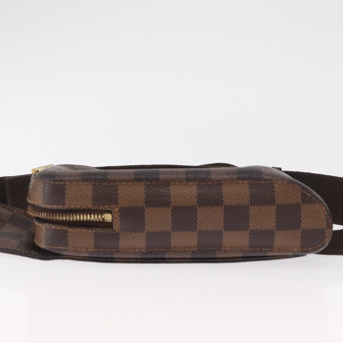 Louis Vuitton LOUIS VUITTON Damier Ebene Geronimos Shoulder Bag N51994 LV Authentic 164331