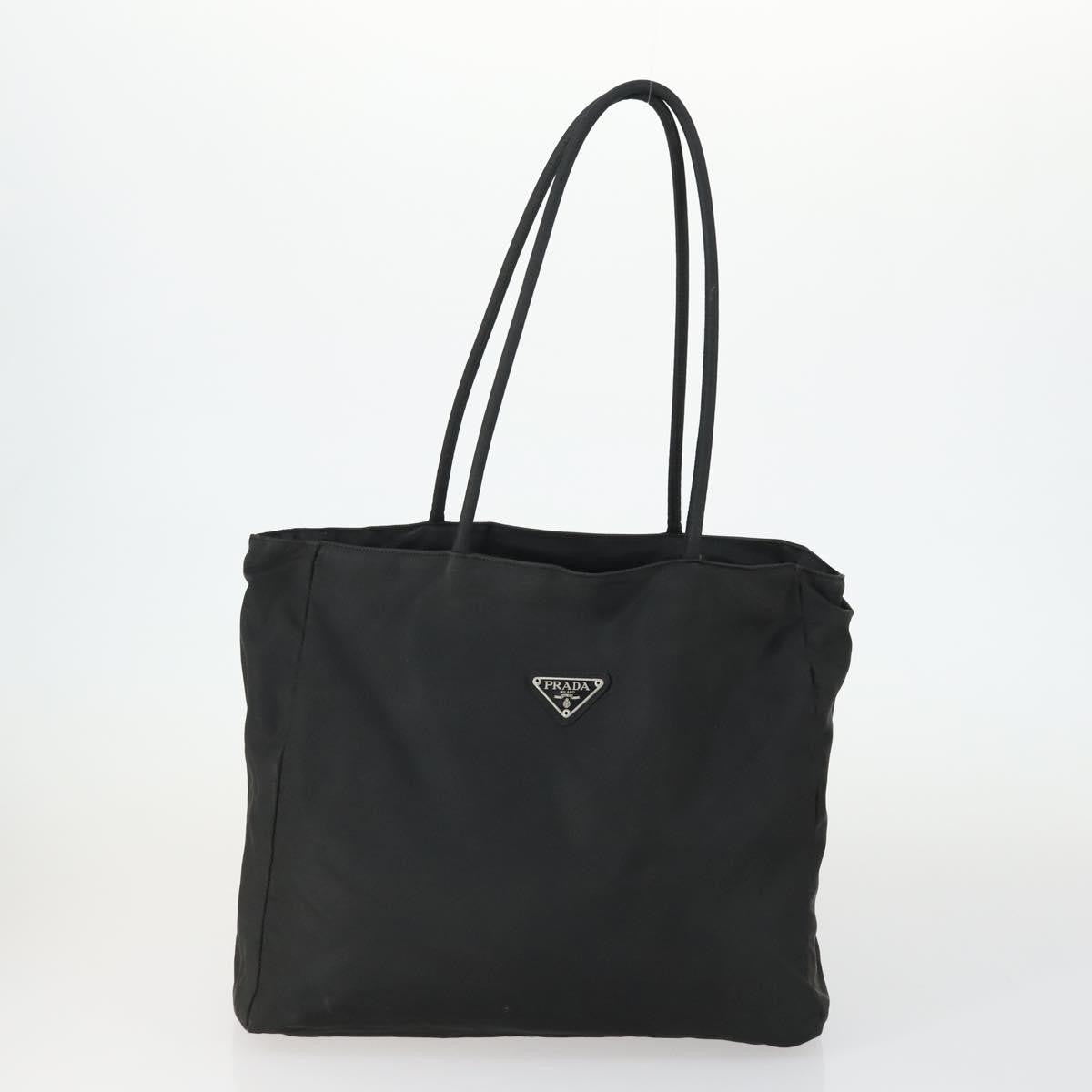 Prada PRADA Hand Bag Nylon 5 Set Khaki Black Authentic 160316