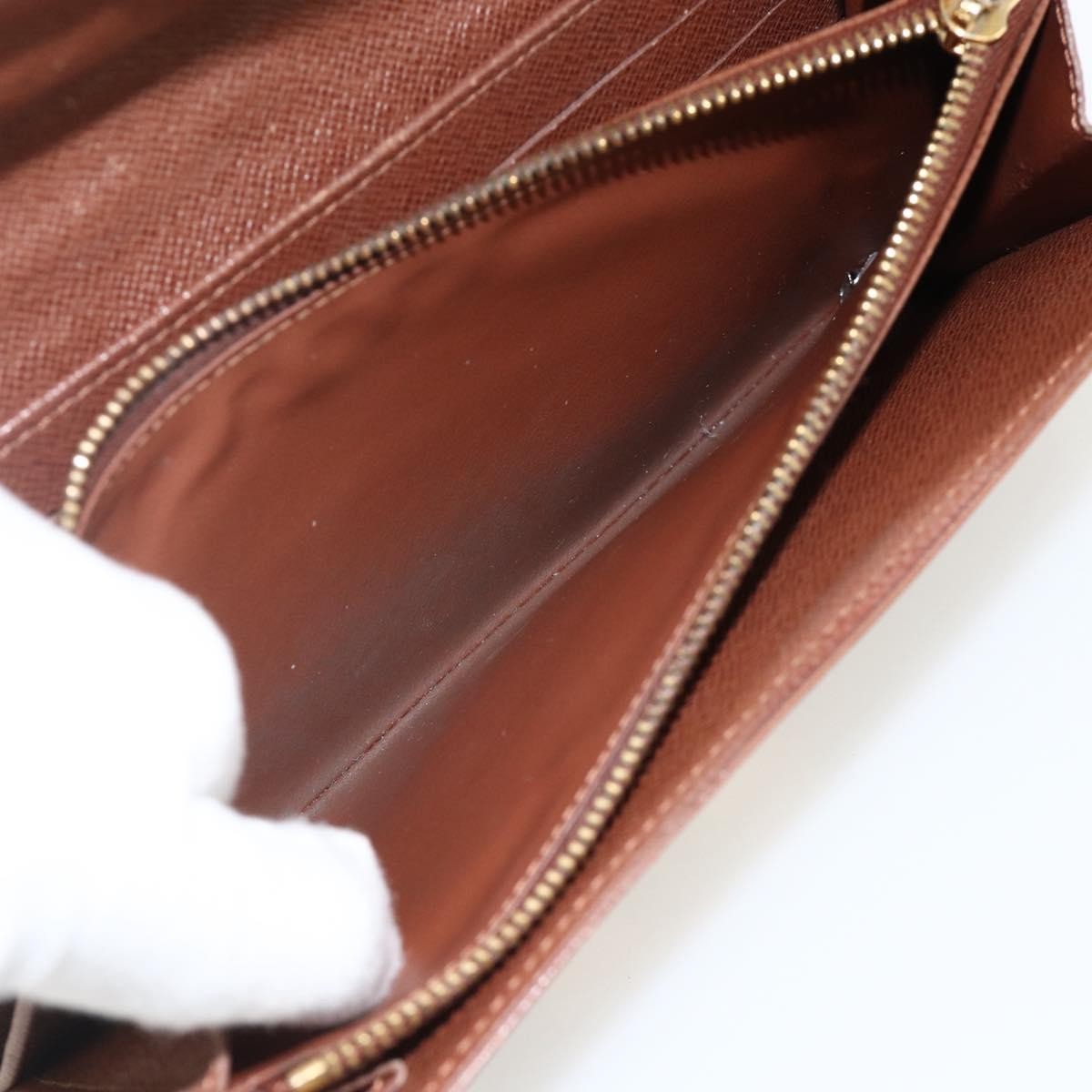 Louis Vuitton LOUIS VUITTON Monogram Etoile Portefeiulle Sarah Long Wallet M66556 Authentic 153672 Bag
