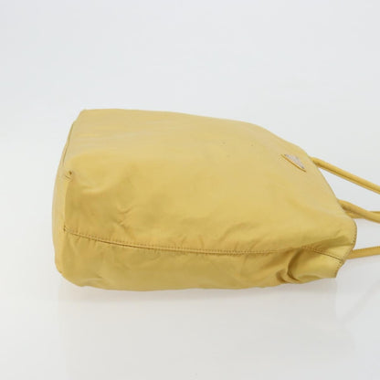 Prada PRADA Tote Bag Nylon Yellow Authentic 181131