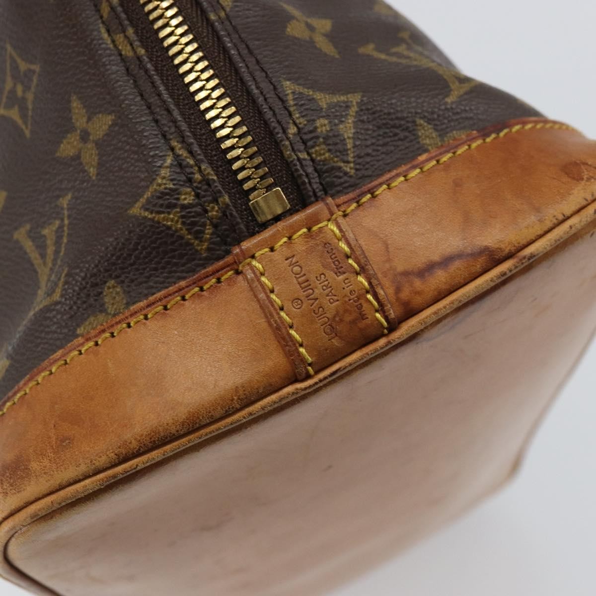 Louis Vuitton LOUIS VUITTON Monogram Alma Hand Bag M51130 LV Authentic ti3527