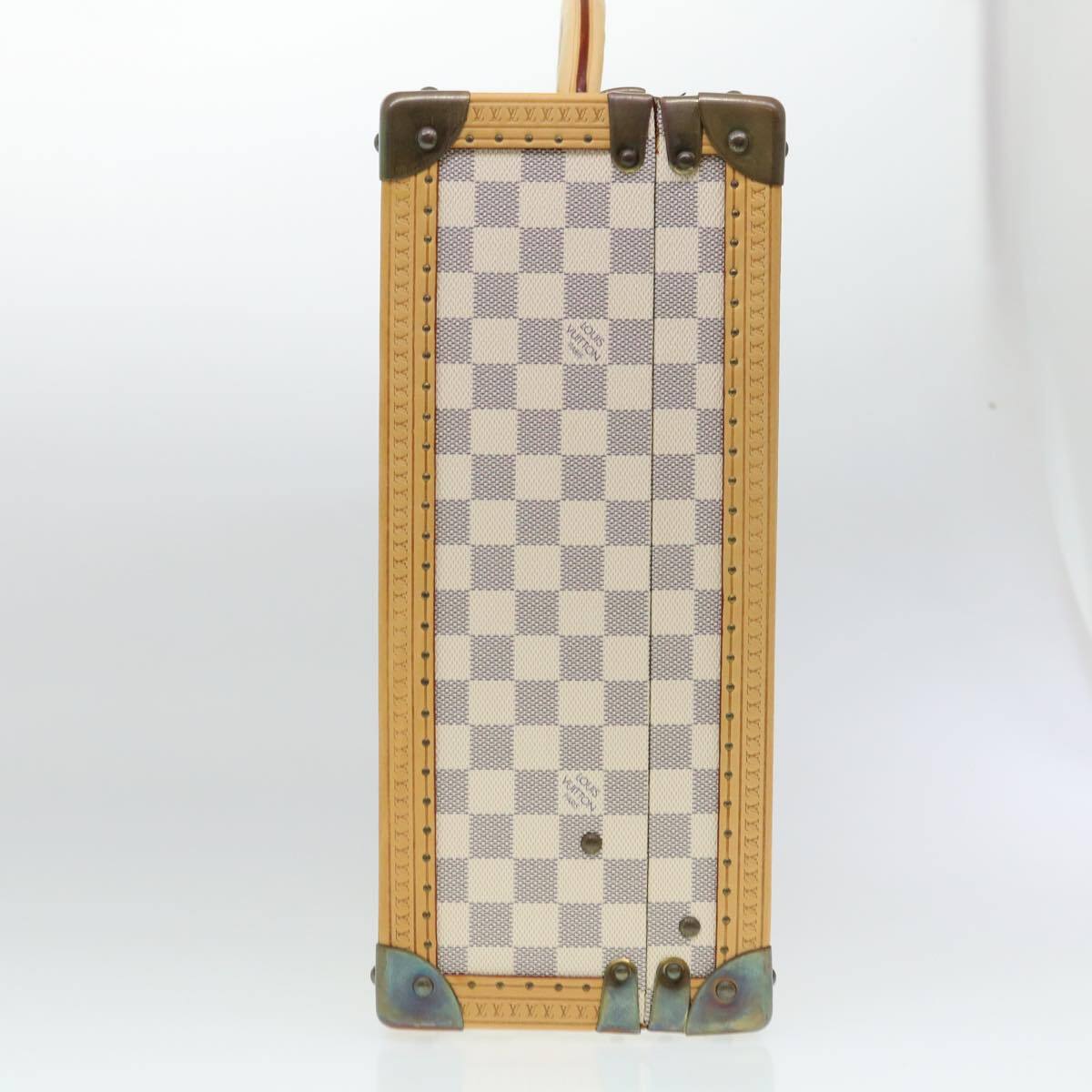 Louis Vuitton LOUIS VUITTON Damier Azur Cotteville 45 Trunk SPO LV Authentic 38808SM Bag