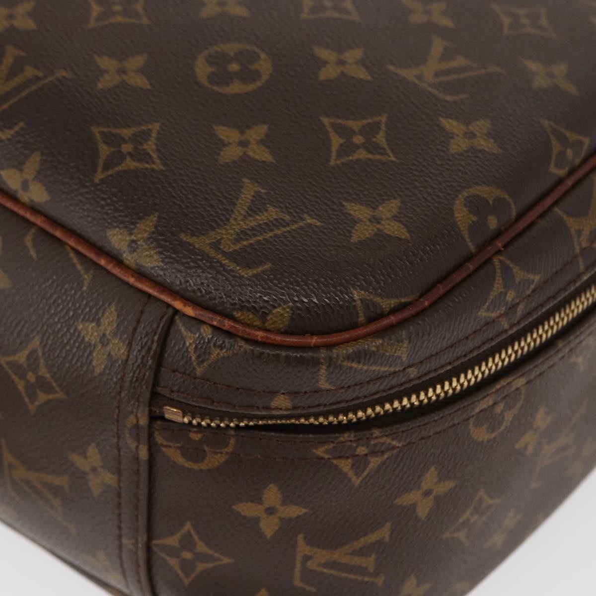 Louis Vuitton LOUIS VUITTON Monogram Excursion Hand Bag M41450 LV Authentic ka1484