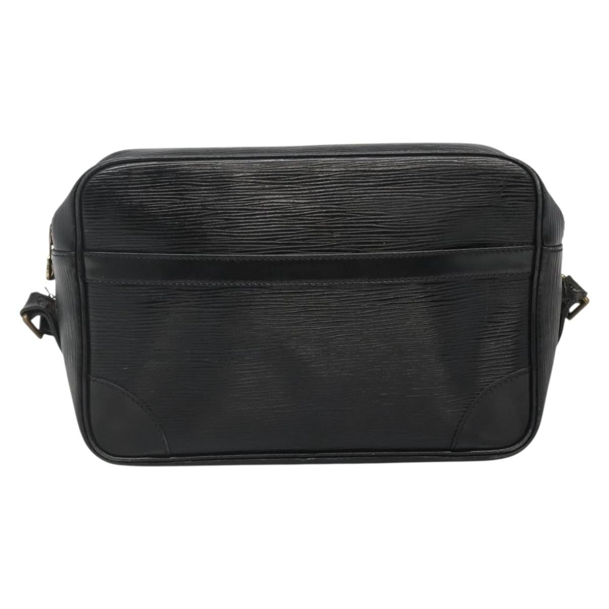 Louis Vuitton LOUIS VUITTON Epi Trocadero 27 Shoulder Bag Black M52312 LV Authentic 136635