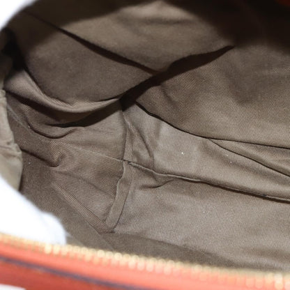 Chloé Chloé Chloe Hand Bag Leather 2way Orange Gold Authentic BA7366