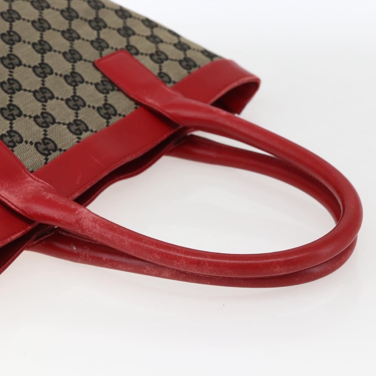 Gucci GUCCI GG Canvas Tote Bag Navy 002 1119 Authentic ep13408