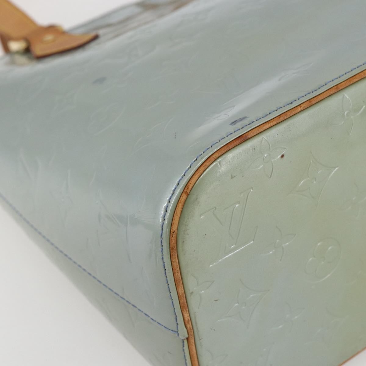 Louis Vuitton LOUIS VUITTON Monogram Vernis Houston Hand Bag Lavande M91218 LV Authentic gh1820