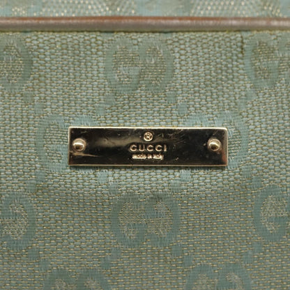 Gucci GUCCI GG Canvas Hand Bag Peppermint Gold 000 0852 Authentic 146975