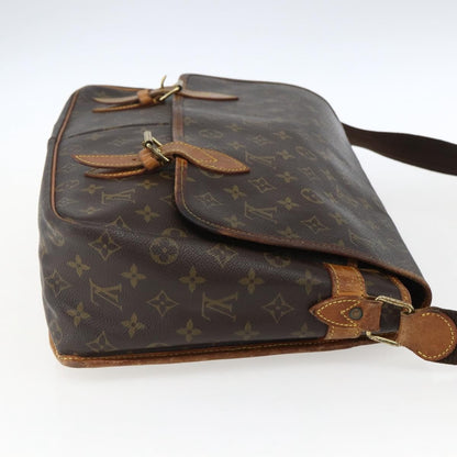 Louis Vuitton LOUIS VUITTON Monogram Gibeciere GM Shoulder Bag M42246 LV Authentic ka2622