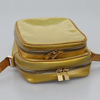Louis Vuitton LOUIS VUITTON Monogram Vernis Wooster Shoulder Bag Gris M91036 LV Authentic ep7979