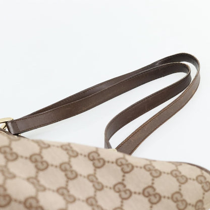 Gucci GUCCI GG Canvas Tote Bag Beige Gold 002 1098 1705 Authentic bs35275