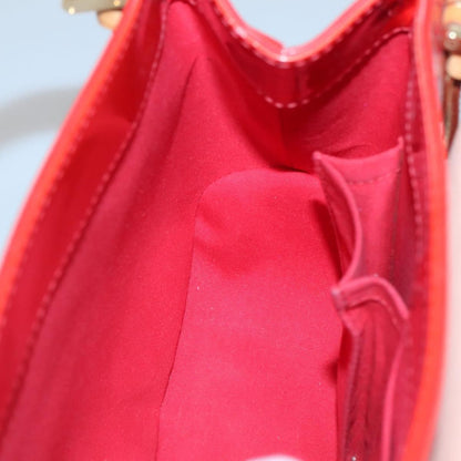 Louis Vuitton LOUIS VUITTON Monogram Vernis Biscayne Bay GM Bag Rouge M91287 LV Authentic 139917