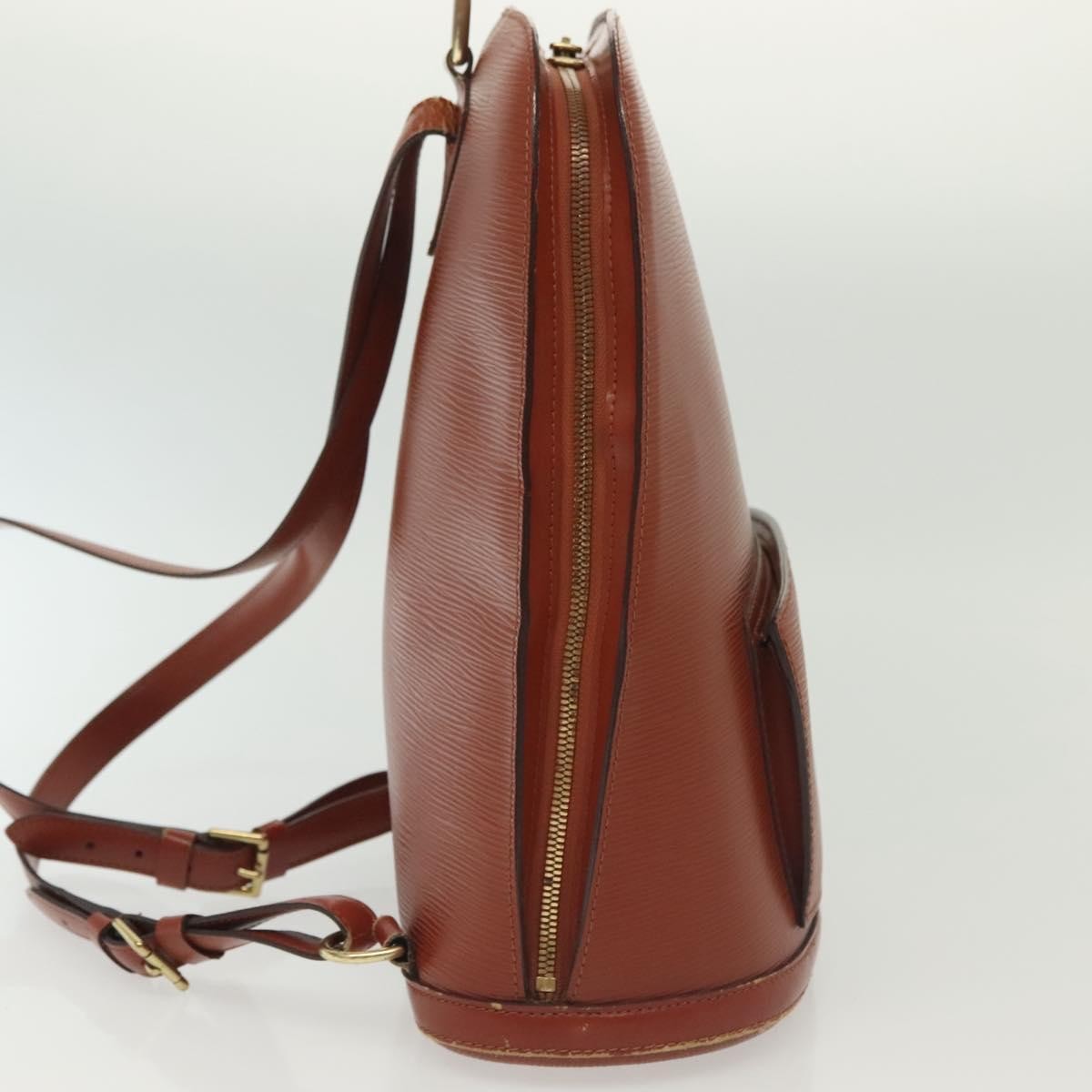 Louis Vuitton LOUIS VUITTON Epi Coblanc Shoulder Bag Brown M52293 LV Authentic BA4973