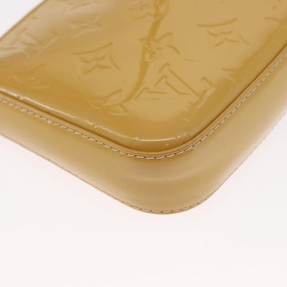 Louis Vuitton LOUIS VUITTON Vernis Pochette Accessoires Accessory Pouch Citrin LV Authentic 161520 Bag