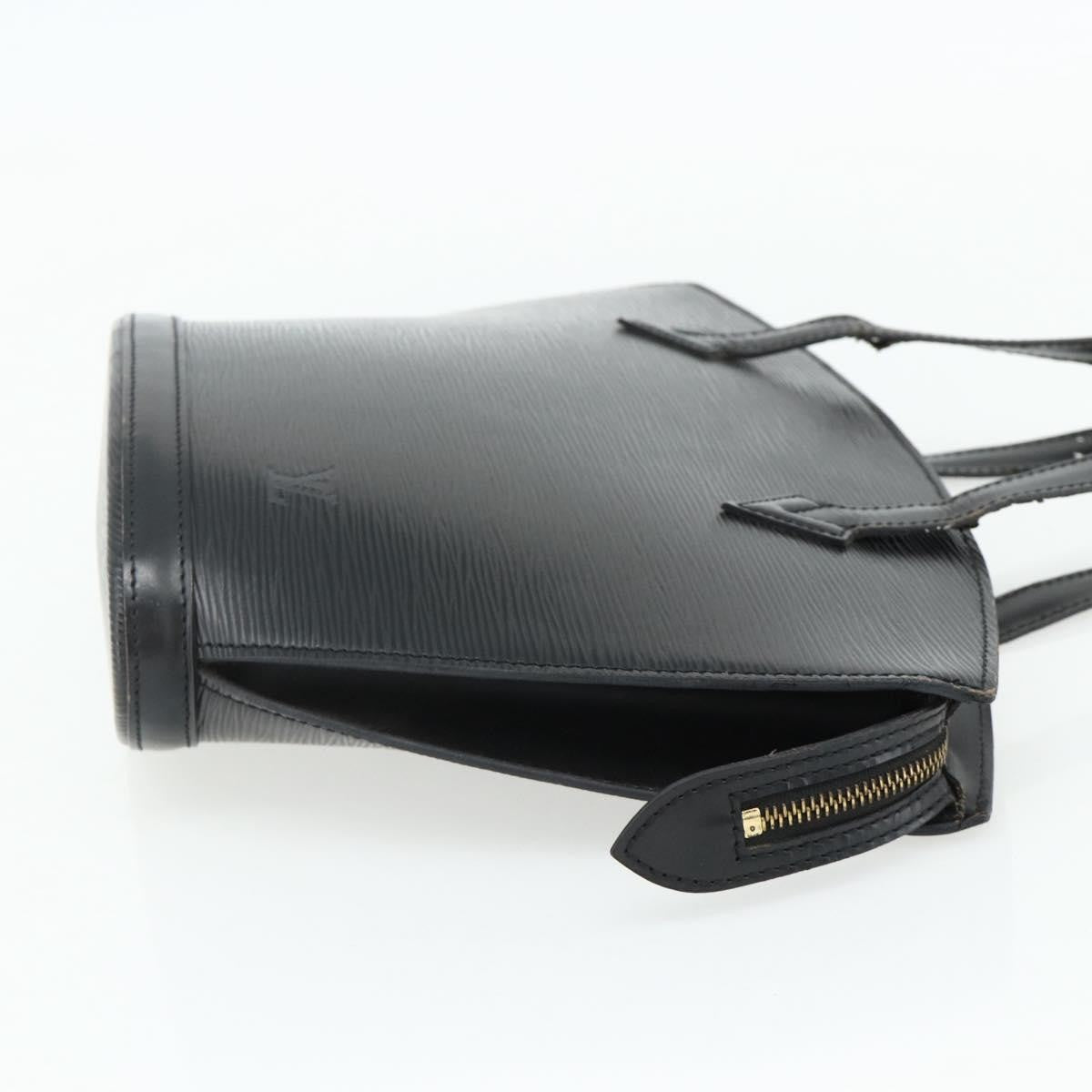 Louis Vuitton LOUIS VUITTON Epi Saint Jacques Hand Bag Black M52272 LV Authentic 175051