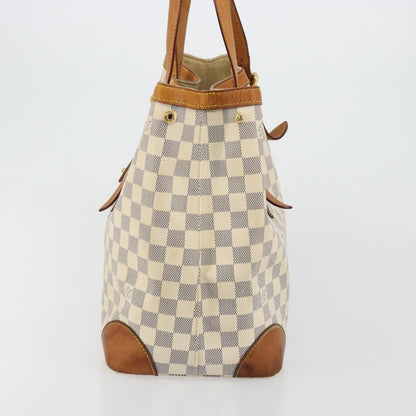 Louis Vuitton LOUIS VUITTON Damier Azur Hampstead MM Tote Bag N51206 LV Authentic ep14515