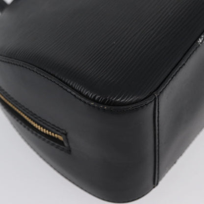 Louis Vuitton LOUIS VUITTON Epi jasmine Hand Bag Black M52852 LV Authentic AMZ065