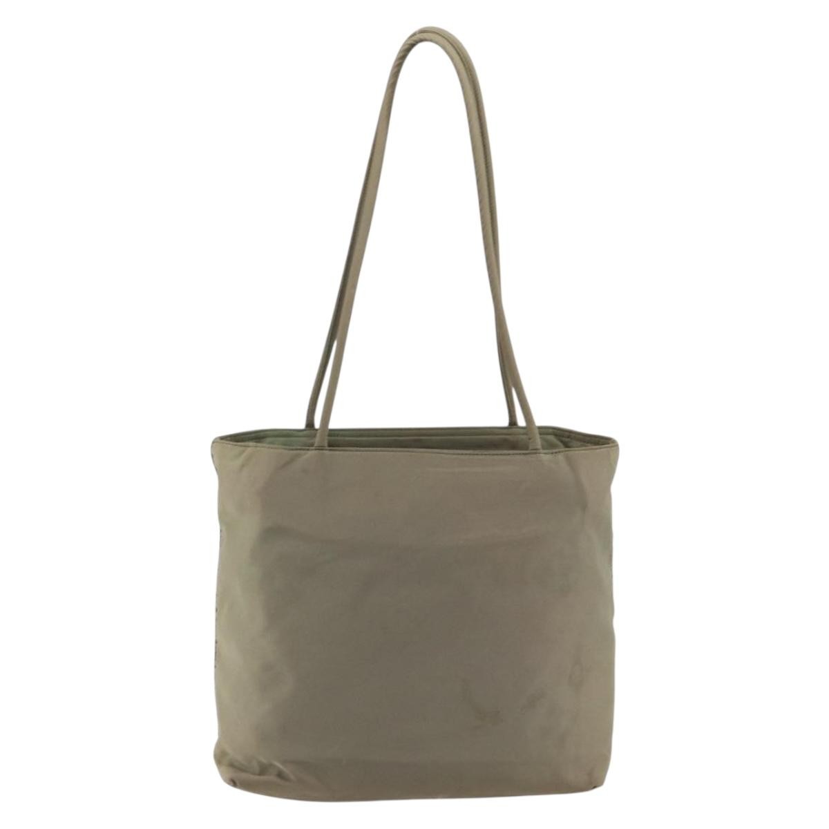 Prada PRADA Tote Bag Nylon Gray Authentic 148395