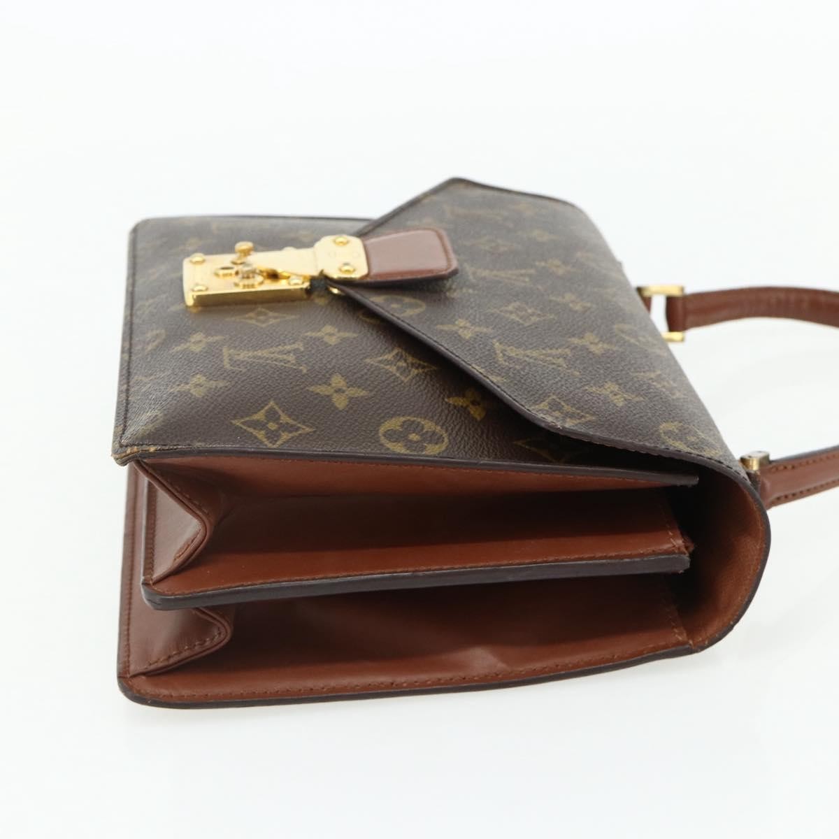 Louis Vuitton LOUIS VUITTON Monogram Concorde Hand Bag M51190 LV Authentic YKZ1542
